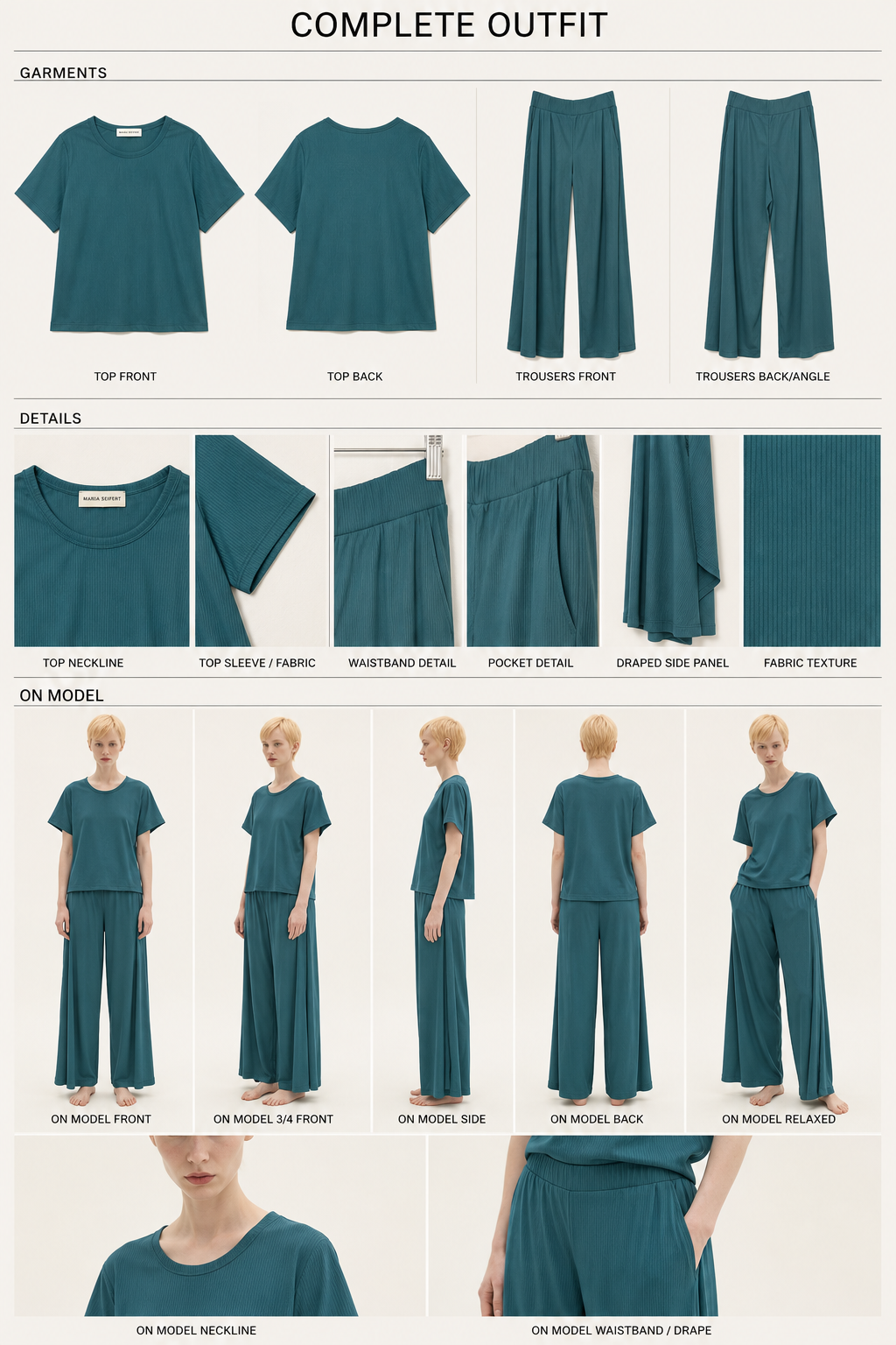 Clothing Sheet || generiert mit KI
