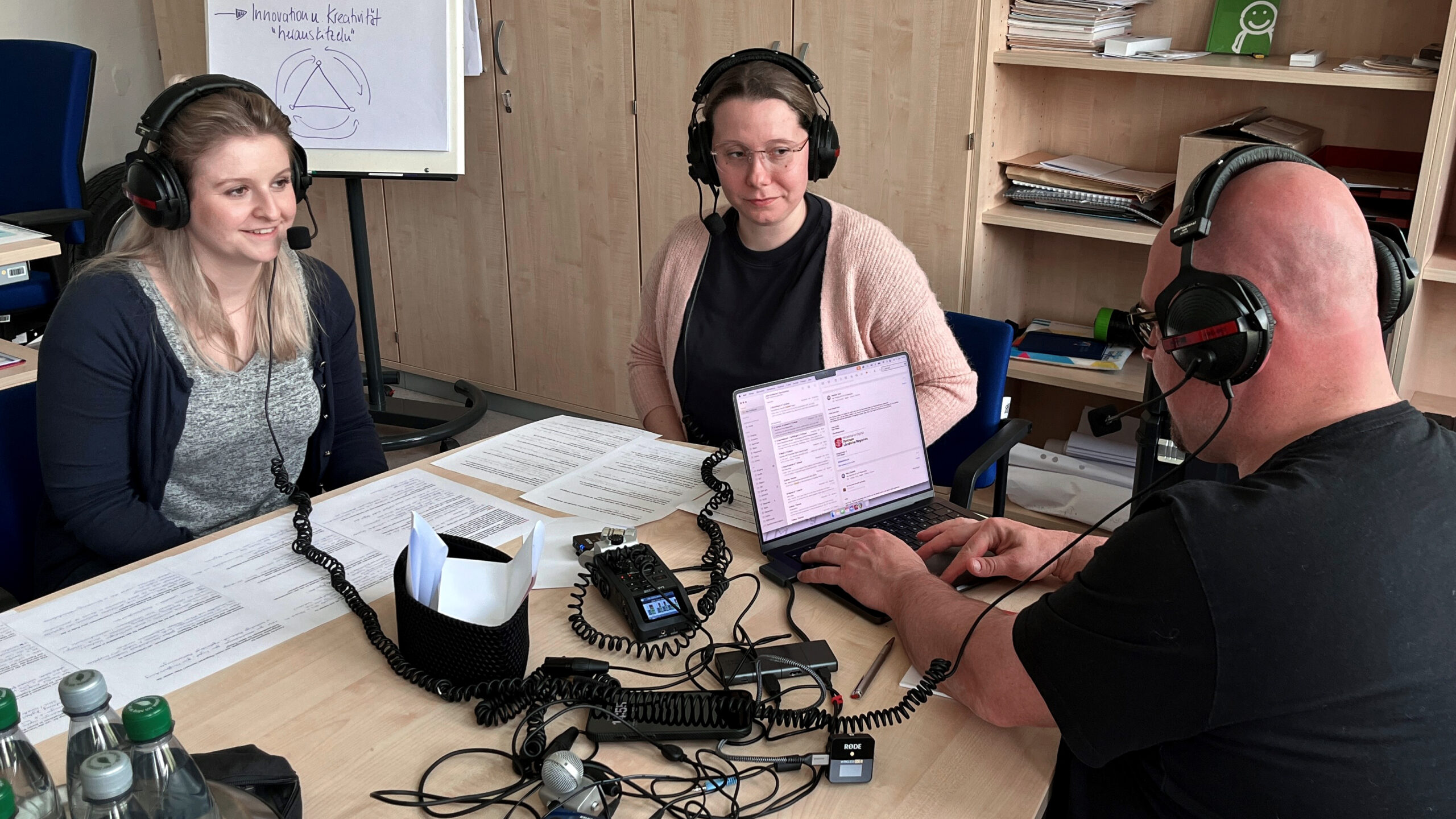 Podcast Aufnahme