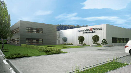 Die neue Produktion bei SimonsVoss soll künftig auch ein digitales Assistenzsystem für Handarbeitsplätze enthalten.